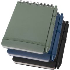 Thalaasa A6 hard cover ocean-bound notebook with ballpoint pen (black ink)