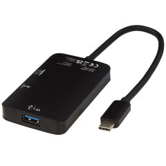 ADAPT Aluminium Type-C  Multimedia Adapter USB-A/Type-C/HDMI