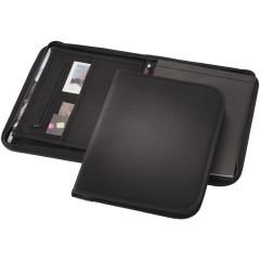 Berkely A4 Zippered Portfolio With Notepad