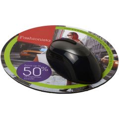 Q-Mat Round Mouse Mat UK Made