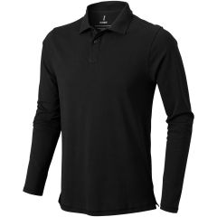 Oakville long sleeve men's polo