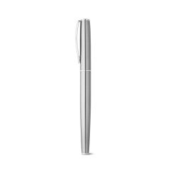 ELLA. Roller and ballpoint pen set with stainless steel body (53% rSS) with clip