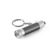 LERGAN. Aluminium keyring with a 3 LED flashlight