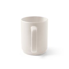 MIGHTY. Ceramic mug with cylindrical body 330 mL