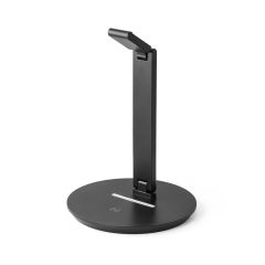 GERST. ABS headphone stand with built-in wireless charger