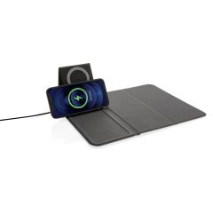 Artic Magnetic Wireless Charging Mouse Mat And Phone Stand 10W 