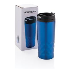 Travel Mug With Modern Geometric Design