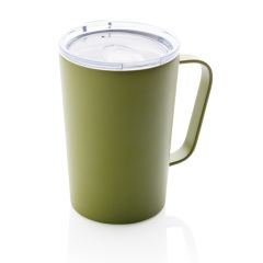 Eco Modern Vacuum Mug With Lid Recycled Stainless Steel