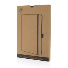 Sam A5 RCS certified bonded leather classic notebook