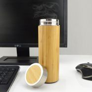 Eco Bamboo Bottle With Tea Infuser 350ml