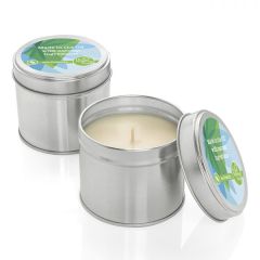 Natural Wax Candle in a Gift Tin UK Made