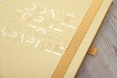 Bespoke PU-leather notebook (hard cover)
