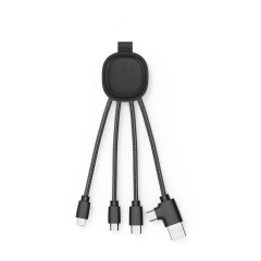 Ine Smart Mutli Charging Cable Recycled Leather