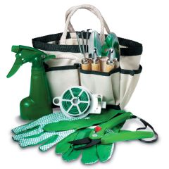 GARDENIA Gardening Tools And Accessory Set In Storage Bag