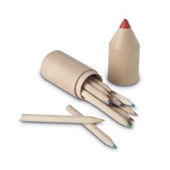 COLORET Wooden Colouring Pencils In Pencil Shaped Box
