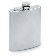 SLIMY FLASK Metal Hip Flask 175ml