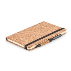 SUBER SET A5 Cork Notebook And Matching Pen
