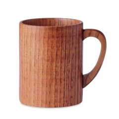 TRAVIS Natural Oak Wooden Mug
