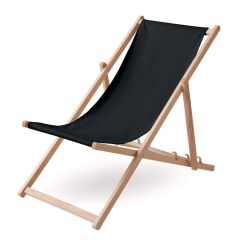 Deck Chair Traditional Foldable Style Made From Wood 