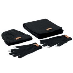 DENALI Recycled Gloves, Scarf and Hat Gift Set