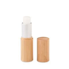 GLOSS LUX Natural Lip Balm In Bamboo Case