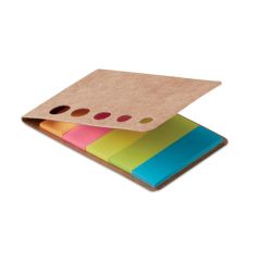 MEMOSTICKY Coloured Sticky Page Markers Booklet