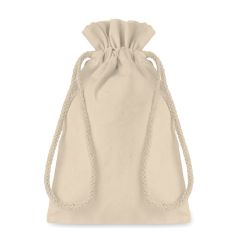 TASKE SMALL Cotton Gift Bag With Draw Cord