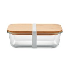 TUNDRA LUNCHBOX Glass Lunch Box With Bamboo Lid