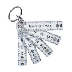 Mini Folding Ruler Keyring