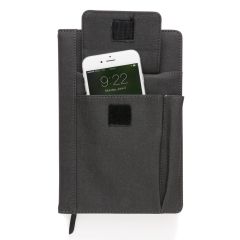 Refillable A5 Notebook With Phone Pocket