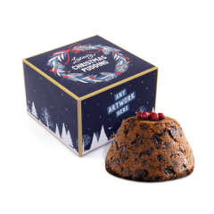 Christmas Pudding In Eco Gift Box