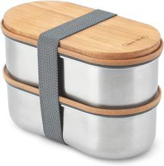 Black + Blum Stainless Steel Bento Box