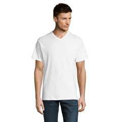 SOLS VICTORY Mens T-Shirt V-Neck Jersey Cotton
