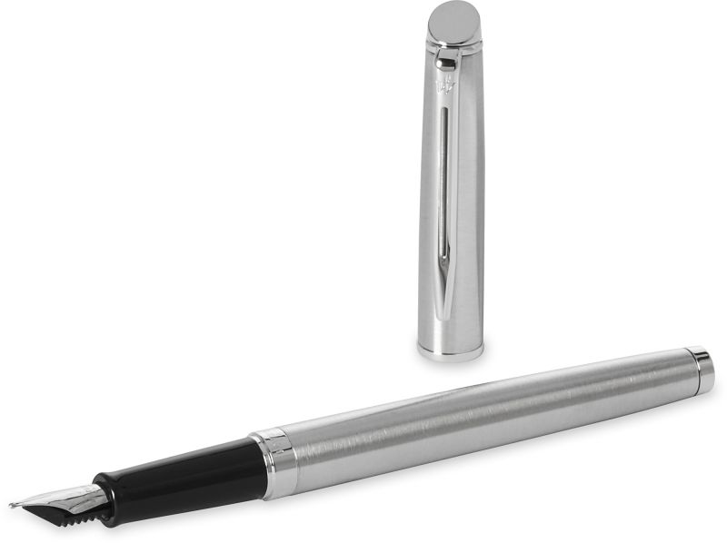 Waterman stainless steel fountain pen