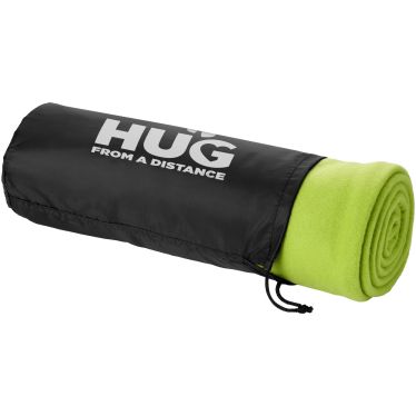 Huggy Fleece Blanket With Carry Pouch
