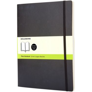 Moleskine Classic Notebook XL Soft Cover Plain Pages
