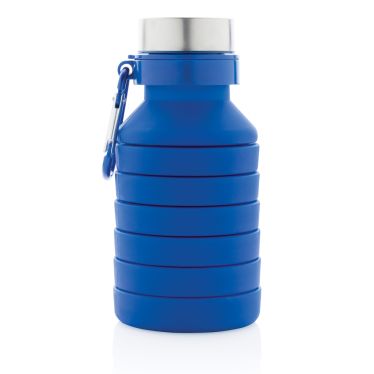 Collapsible Silicone Bottle With Leakproof Lid