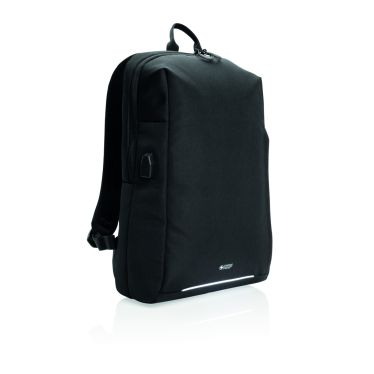 Swiss Peak Laptop Backpack With USB Port And RFID Protection