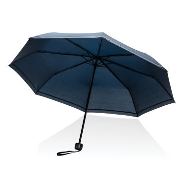 Eco Mini Reflective Umbrella Made From Recycled RPET Pongee Impact AWARE