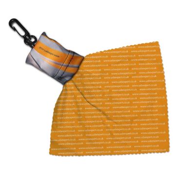 Bespoke Smart Microfibre Cloth With Pouch And Clip