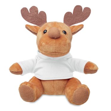 RUDOLPH Reindeer Soft Plush With Jumper