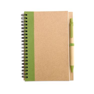 SONORA PLUS Recycled Notebook With Eco Pen Wiro Bound Plain Paper