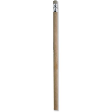 STOMP Natural Wood Pencil With Rubber