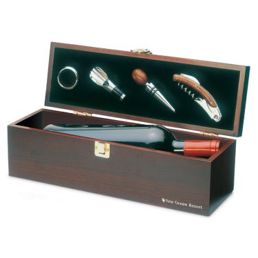 COSTIERES Wine Set In Wooden Gift Box