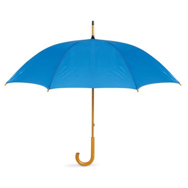 CALA Manual Umbrella With Curved Wooden Handle 23 Inch