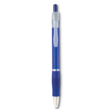 MANORS Push Button Pen With Rubber Grip