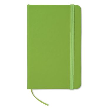 NOTELUX A6 Pocket Notebook Hard Cover PU Lined Paper