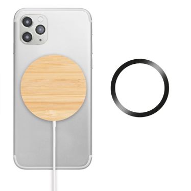 RUNDO MAG Bamboo Magnetic Wireless Phone Charger