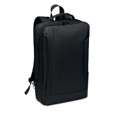SINGAPORE Recycled Laptop Backpack With Charging Cable