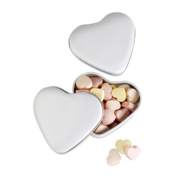 LOVEMINT Heart Shaped Sweets In Gift Tin